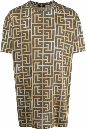 Balmain Camiseta con monograma