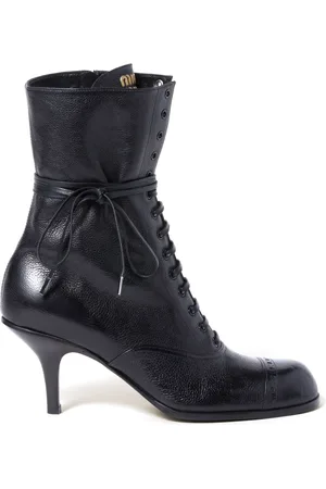 Miu Miu Botas con tacón stiletto de 75 mm
