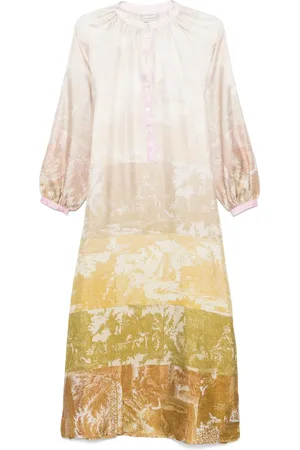 PIERRE-LOUIS MASCIA Vestido largo de seda