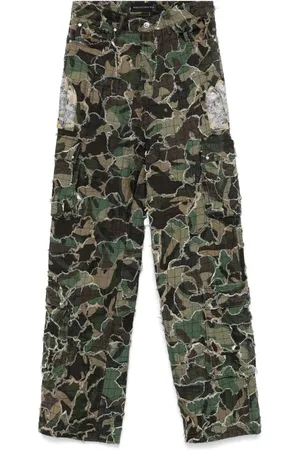 Who Decides War Pantalones cargo Washed Camo