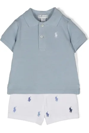 Ralph Lauren Set con bermudas con bordado Poly Pony