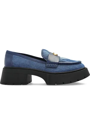 Coach Mocasines con placa del logo
