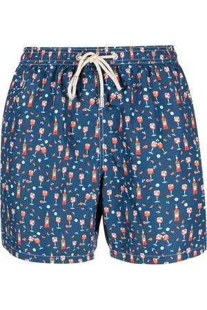 MC2 SAINT BARTH Bañador con estampado gráfico