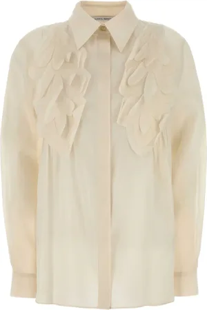 Alberta Ferretti Camisa con apliques
