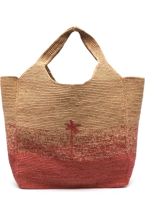 MANEBI Bolso shopper Raffia Maxi