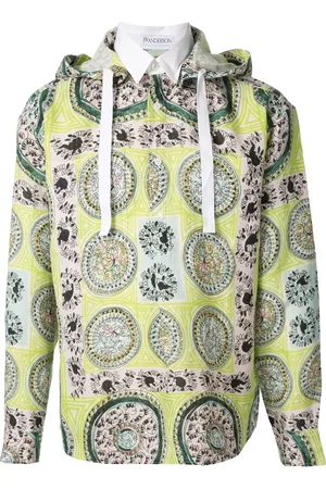 J.W.Anderson Camisa Mystic Paisley con capucha