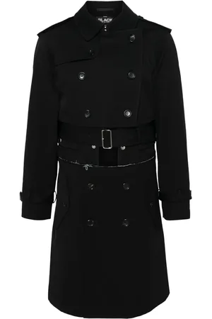 Comme des Garçons Gabardina de sarga