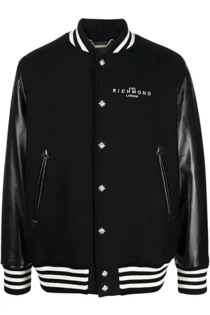 John Richmond Chaqueta con ribete de rayas