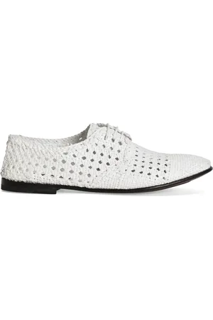 Dolce & Gabbana Zapatos derby tejidos de rafia