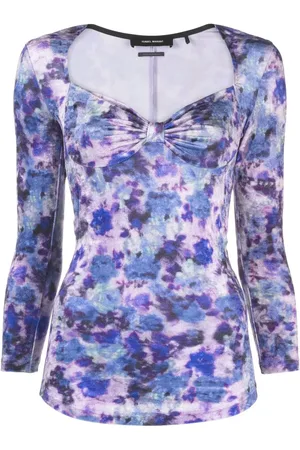 Isabel Marant Top Gubaia con motivo floral