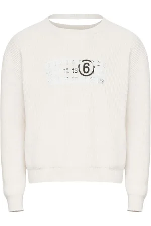 Maison Margiela Sudadera con cuello redondo