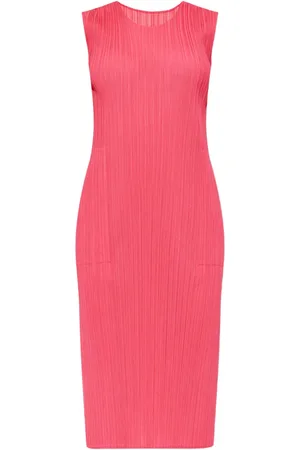 PLEATS PLEASE ISSEY MIYAKE Vestido midi plisado