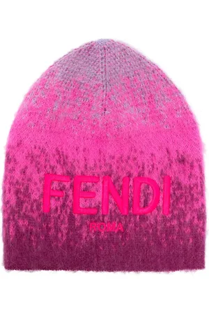 Fendi Gorro con logo bordado