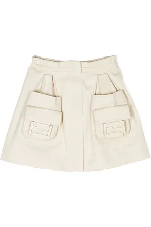 Fendi Falda con placa FF