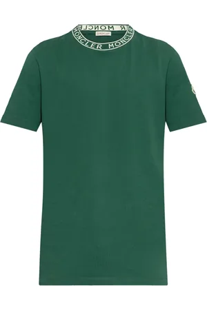 Moncler Camiseta con ribete del logo