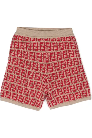 Fendi Pantalones cortos con motivo FF