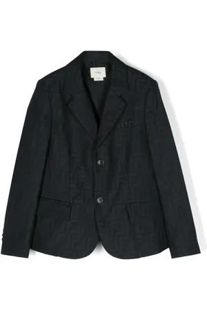 Fendi Blazer con motivo FF
