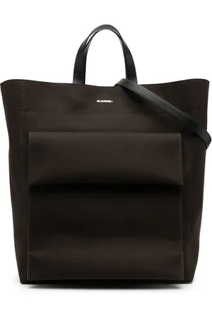 Jil Sander Bolso shopper con logo estampado