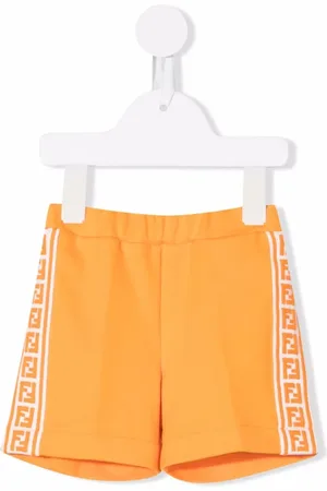 Fendi Pantalones cortos de deporte con logo FF