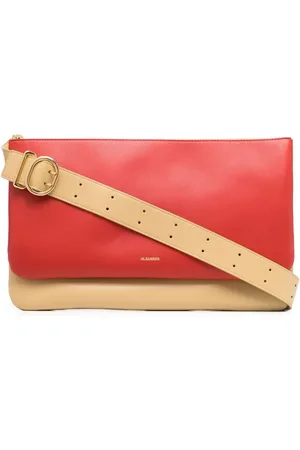 Jil Sander Bolso de hombro con diseño colour block
