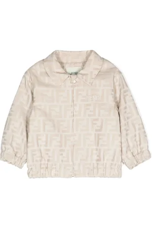 Fendi Chaqueta con logo FF en jacquard