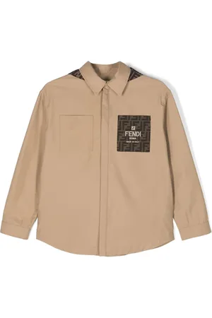 Fendi Chaqueta bomber con motivo FF y capucha