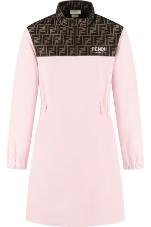 Fendi Vestido con motivo del monograma