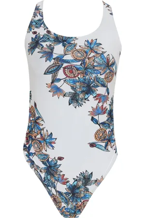 AMIR SLAMA Bañador con estampado floral
