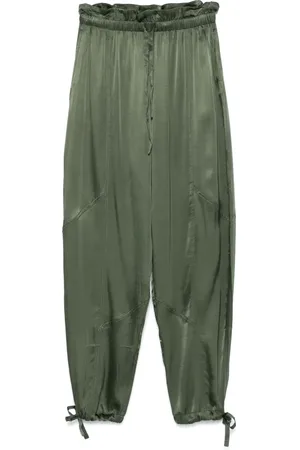 Ganni Pantalones de satén