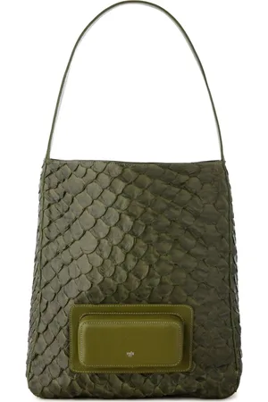 MISCI Bolso de hombro con detalle tejido