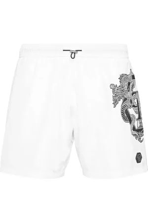 Philipp Plein Ba�ador con drag�n estampado