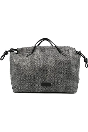 Fabiana Filippi Bolso shopper de punto chevron
