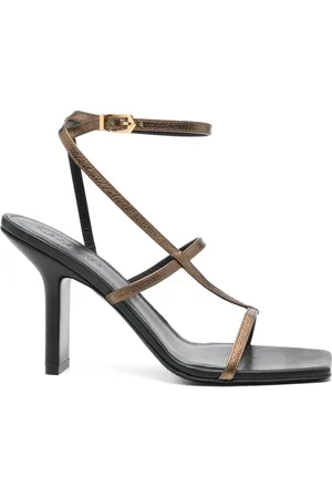 Lanvin Sandalias de piel con tacón de 95 mm