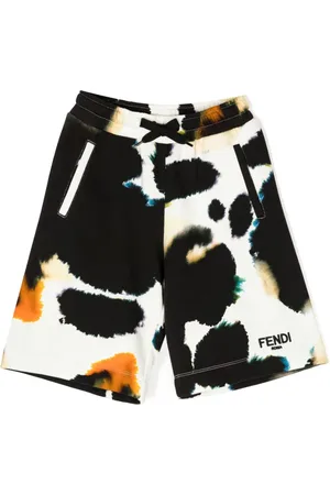 Fendi Pantalones cortos con motivo abstracto