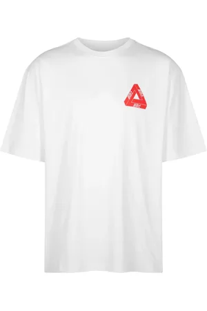PALACE Camiseta Seoul 2 Seoul Tri-Ferg "White/Black/Grey Mar"