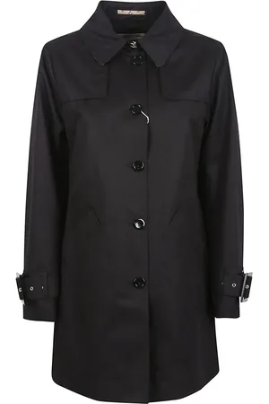 HERNO Gabardina con pliegues