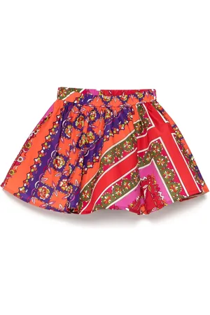 PUCCI Junior Falda con estampado floral