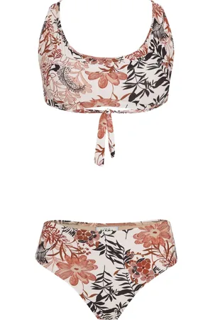 AMIR SLAMA Bikini con estampado floral