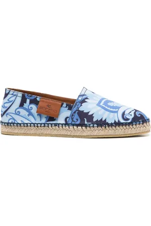 Etro Alpargatas con estampado de cachemira