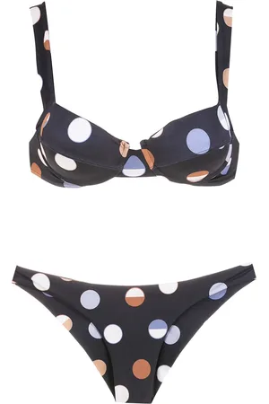 Brigitte Bikini balconette con motivo de lunares