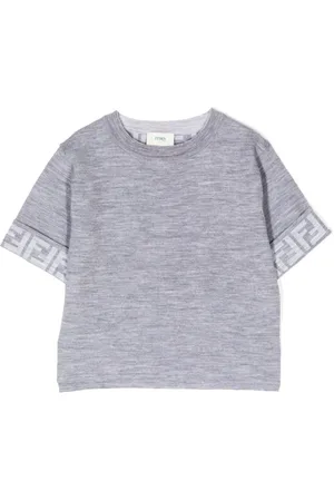 Fendi Camiseta con logo estampado