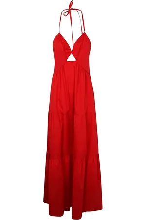 Twin-Set Vestido largo con abertura