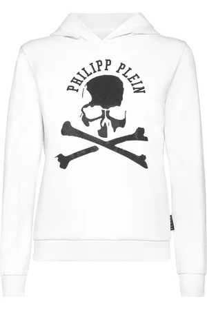 Philipp Plein Sudadera Skull&Bones con capucha