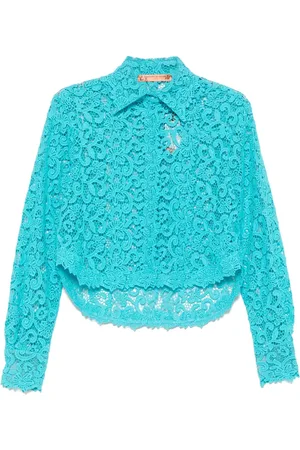 ERMANNO SCERVINO Camisa con encaje floral