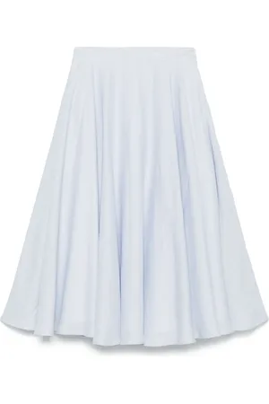 LARDINI Falda midi de lino