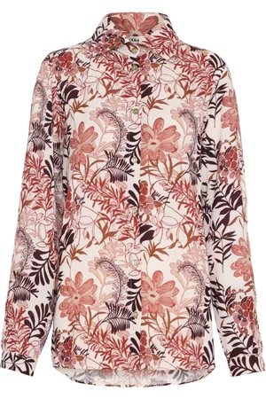 AMIR SLAMA Camisa con estampado floral