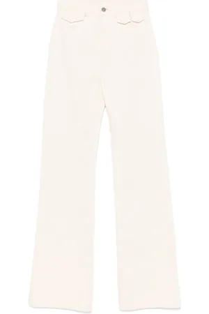 Chloé Vaqueros con parche del logo