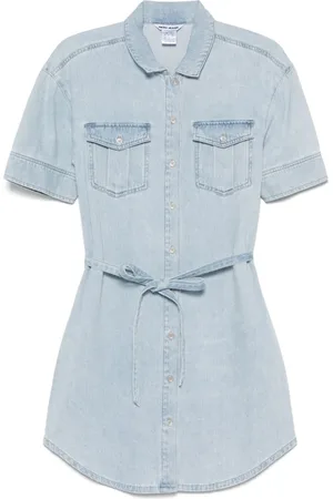 DKNY Vestido corto vaquero