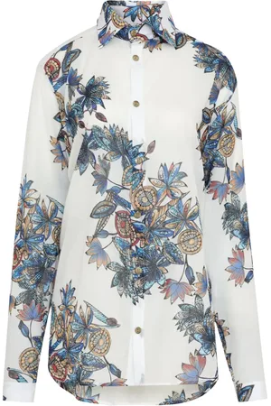 AMIR SLAMA Camisa con estampado floral