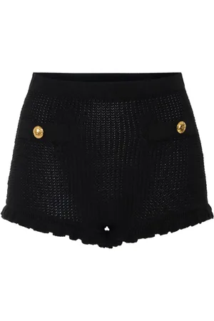Elisabetta Franchi Pantalones cortos con detalle de botones